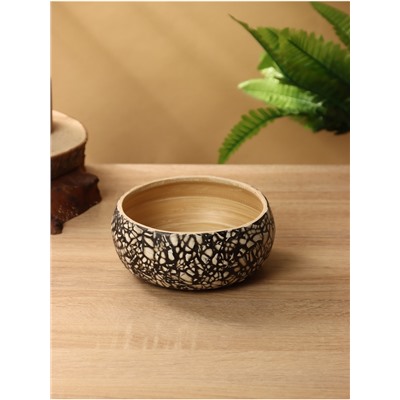 Ваза для фруктов, 15×15×6 см, бамбук