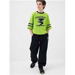 Брюки текстильные джинсовые для мальчиков