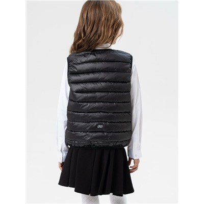 Жилет текстильный с полиуретановым покрытием для девочек