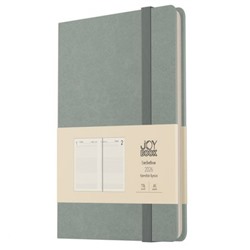 Ежедневник 2026 г. А5 352 стр. "Joy Book. Мятное мороженое" на резинке ЕКДБ52617611 Эксмо
