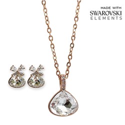 Комплект с кристаллами Swarovski