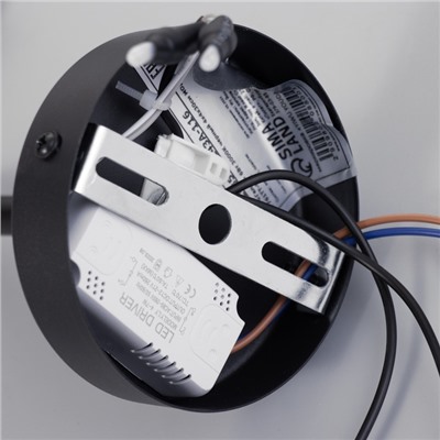 Бра «Гелла» LED 6 Вт 3000К черный 4×4×30 см