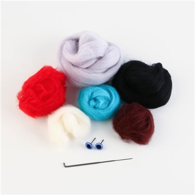 Валяние из шерсти. Игрушка «‎Енотик»‎, набор для творчества