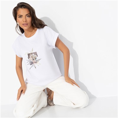 Футболка, Оттенок настроения (flowers)