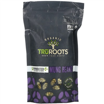 TruRoots, Organic, Sprouted Mung Beans, 10 oz (283 g)