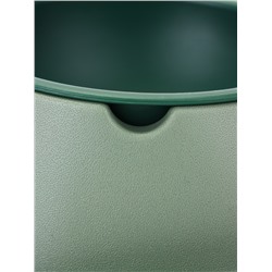 Миска для животных Дубль Мини 0.2 л, Soft-touch, изумруд