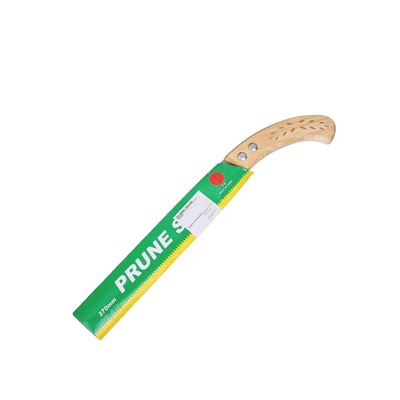 Ножовка садовая, 250 мм, деревянная ручка, Greengo