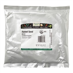 Frontier Natural Products, Organic Whole Fennel Seed, 16 oz (453 g)