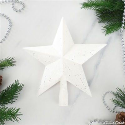 Верхушка на елку Звезда 25 см / ZAF210123 /уп 70/130/