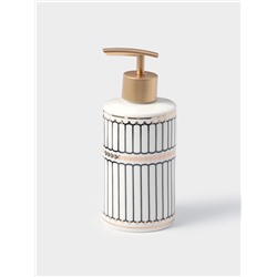 Набор аксессуаров для ванной комнаты «Греция», 4 предмета, мыльница, дозатор 350 мл, два стакана, серый