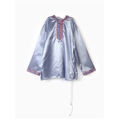 Карнавальный костюм взрослый «Заяц Степаныч», рубаха, шапка, размер 176/54-56