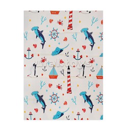 Коврик развивающий "Совушки-Подводные истории" (150*180* 0.8см) EVA