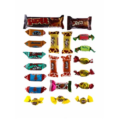 Сладкий новогодний подарок «Кубик», детский, 300 г