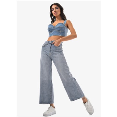 Женские джинсы широкие CRACPOT