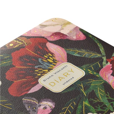 Ежедневник недатированный А6+ 240 стр. "Пионы" 3-745/07 Bruno Visconti