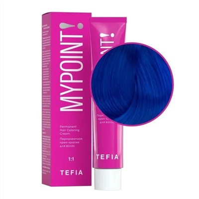 TEFIA Mypoint Синий корректор для волос / Permanent Hair Coloring Cream, 60 мл 20136