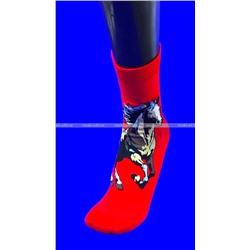 Носки универсальные ЦВЕТНЫЕ Символ 2026 года арт. 7134