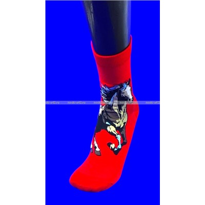 Носки универсальные ЦВЕТНЫЕ Символ 2026 года арт. 7134