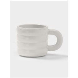 Чайная пара Доляна «Зефир», 350 мл, керамика, белая