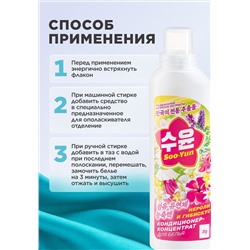 Кондиционер-концентрат для белья «Нероли и гибискус» Soo-Yun