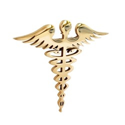 Брошь из стали