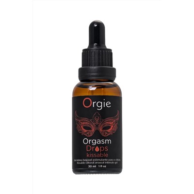 Интимный гель для клитора ORGIE Orgasm Drops Kissable - 30 мл.