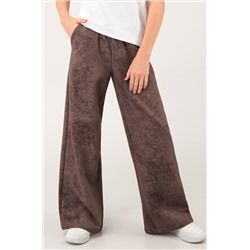 Брюки палаццо из футера для девочки Happyfox