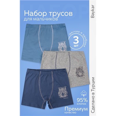 Трусы для мальчика 3шт. Baykar