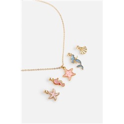 Набор (Цепочка+Подвески, 5 шт.) ACOOLA, 1038855