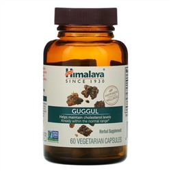 Himalaya, Гуггул, 60 растительных капсул