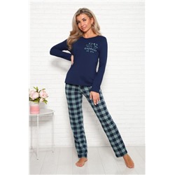 1036 Пижама (Сине-зеленый)