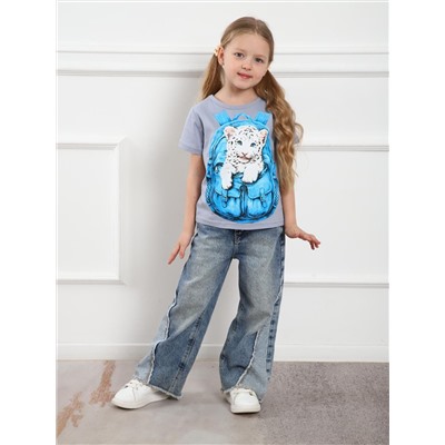 Фонзи - футболка серый