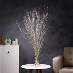 Светодиодная фигура «Ветви бежевые» 100×108×6 см, 30 LED, батарейки AAх3 (не в комплекте), свечение теплое белое