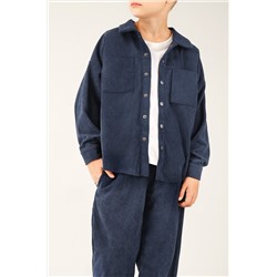 Вельветовый костюм для мальчика Happyfox