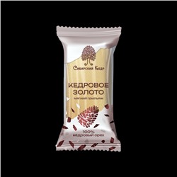 Кедровое золото / 630 г / шоу-бокс / 18 шт / батончик / ТМ Сибирский кедр