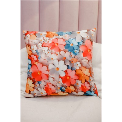 Наволочка декоративная декоративная 1 шт 3D эффект НАТАЛИ, 1209566