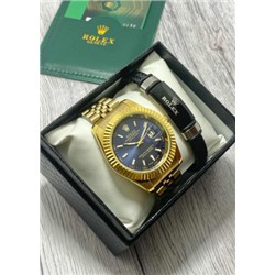 Подарочный набор для мужчины часы и браслет + коробка #22853465