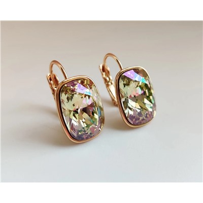 Серьги с кристаллами Swarovski
