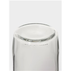 Банка для сыпучих с металлической крышкой «Вока», 1.5 л, стекло