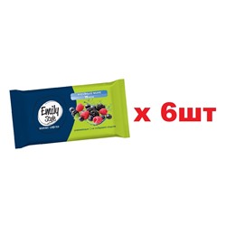 Emily Style UE-001 Влажные салфетки Ягодный микс 15шт 6шт