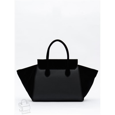 Сумка женская кожаная 999027NN black  Natale Navetta