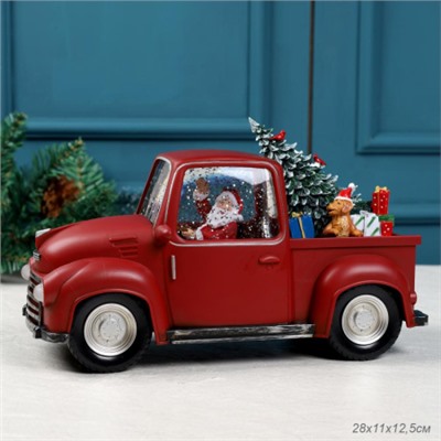 Светильник Новогодний светодиодный 28x11x12.5 см Дед мороз / NG206-45 /уп 6/ музыкальный