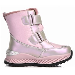 T-10785-B роз Ботинки зима для девочек (27-32)/8