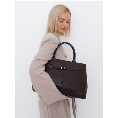 Сумка 8018-2S coffee Velina Fabbiano-Safenta