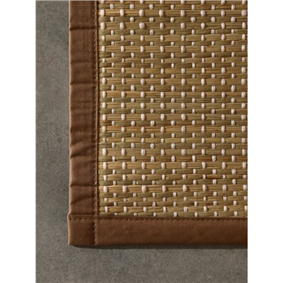 Коврик плетёный из сиграса, 60×40×0.7 см