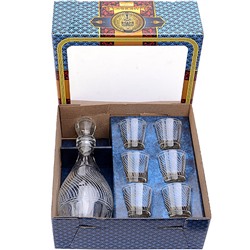 1231-Г2 Набор д/вина 7пр."Онда" графин+6стаканов