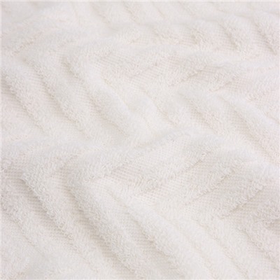 Полотенце махровое SL HOME: Geometry «Блан де Блан», 50×90 см