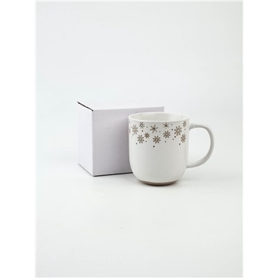 Кружка новогодняя керамическая «Снежная сказка», 400 мл, ручная работа