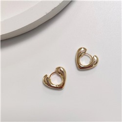 Серьги Сердечки