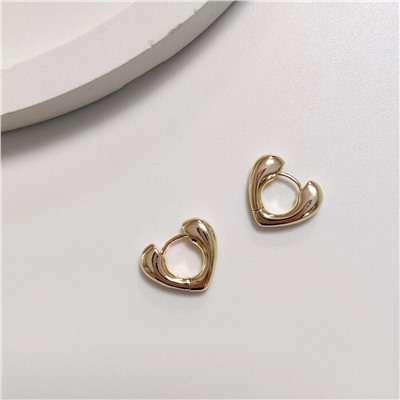 Серьги Сердечки